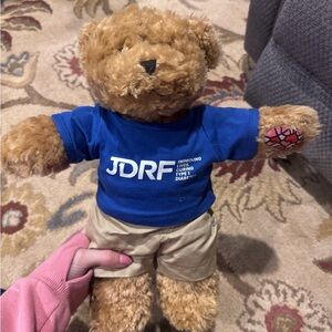 Teddy Bear with Blue Shirt